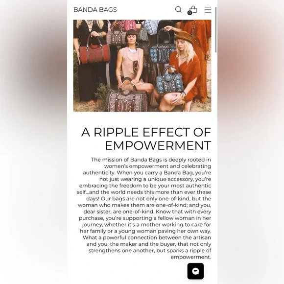 Banda Bag Mini Weekender, stunning handmade bag! - Picture 16 of 16